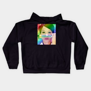 O-Ren Ishii Rainbow Katana Kids Hoodie